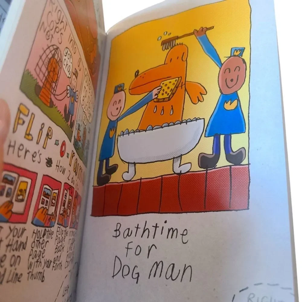 3/$20 DOGMAN UNLEASHED by Dav Pilkey‎ Hardbound NWT
